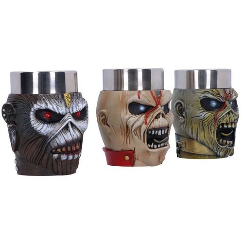 NEMESIS NOW IRON MAIDEN EDDIE SHOT GLASS SET 9CM slika 3