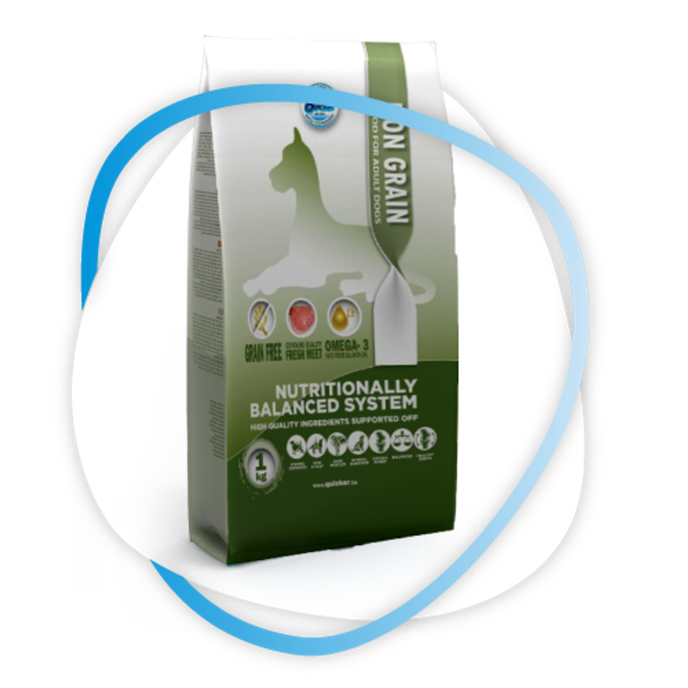 Quicker Premium Non Grain za pse 1 kg slika 1