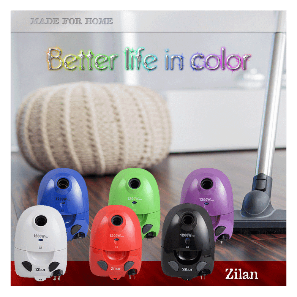 Zilan Usisavač sa vrećicom, 1200/210 W, crna - ZLN8471 slika 5