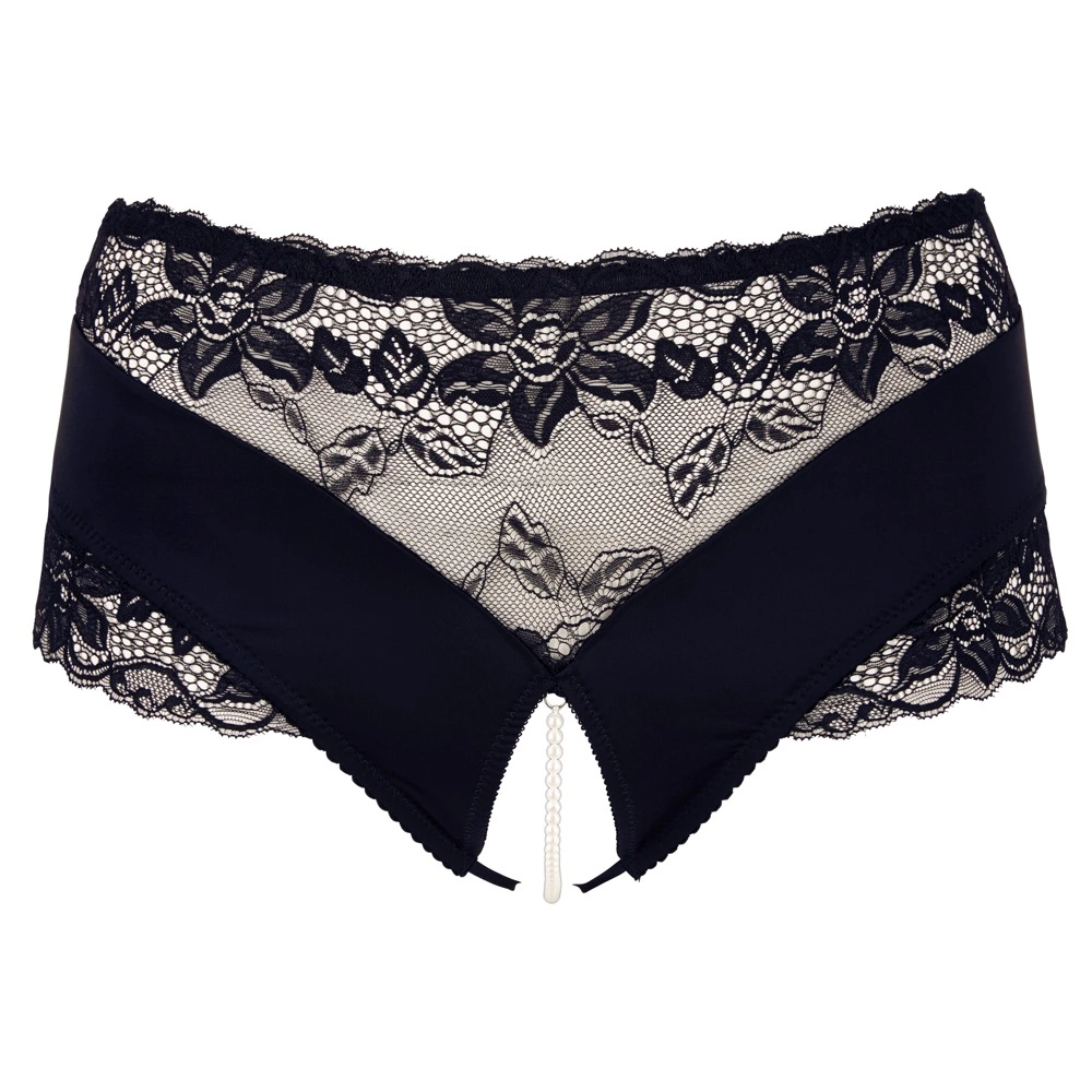 Cottelli CURVES Pearl Briefs crne 2XL slika 8