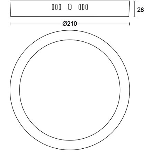 Philips magneos sf dl252 rd 210 12w 27k wh 06 slika 2