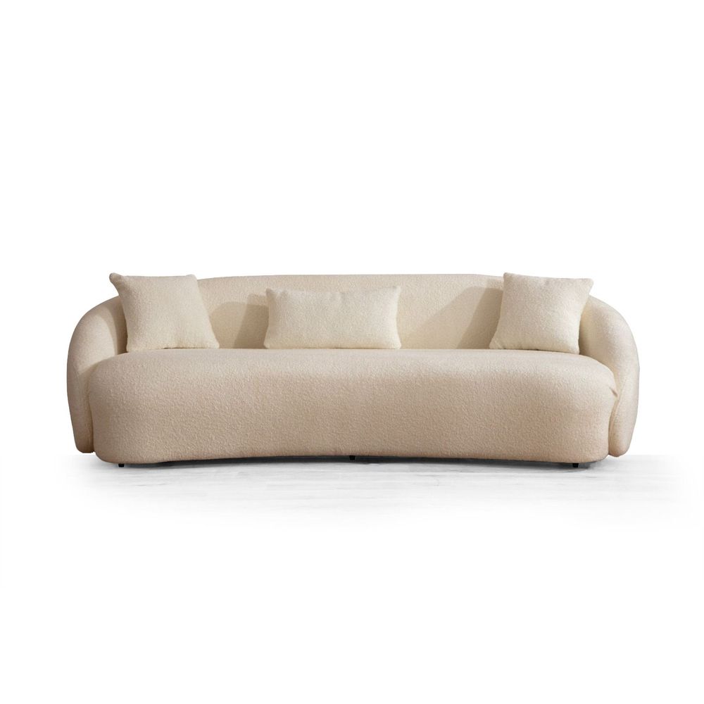 Sofa za 3 osobe Napoli - krem boja slika 4