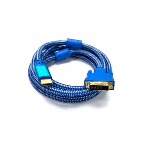 FAST ASIA Kabl HDMI na DVI(24+1) 1.5m (m/m) plavi slika 1