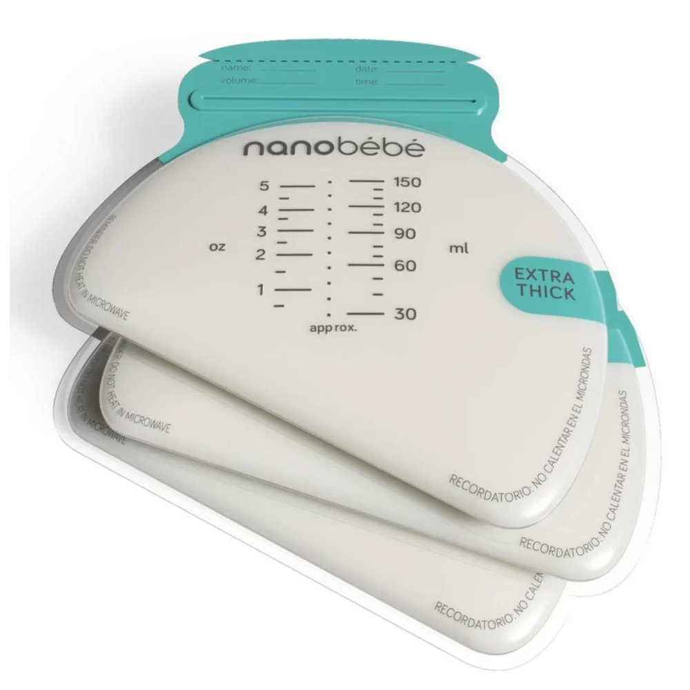 Nanobébé® Vrećice za čuvanje majčinog mlijeka 270ml, 25kom slika 1