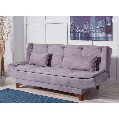 Kelebek-TKM04 0701 Sivi Sofa-Bed Set slika 2