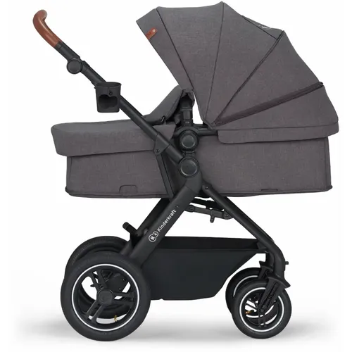 Kinderkraft dječja kolica B-TOUR MINK PRO 3u1, dark gray CZM slika 4