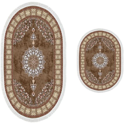 410615 - O - Beige Beige
Mink
Red
White Bathmat Set (2 Pieces) slika 2