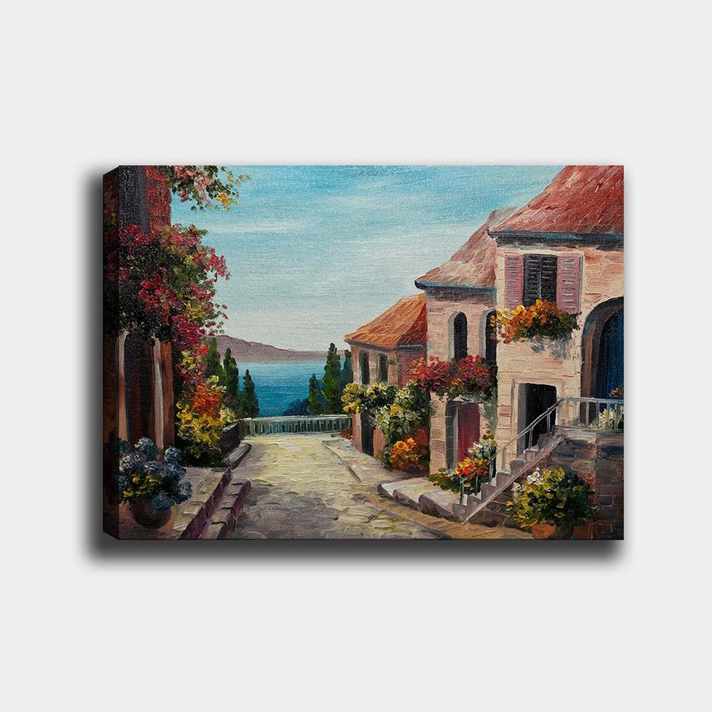 Šareni Dekorativni Platno Print, 70x100 cm slika 2