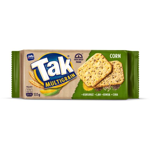 Tak multigrain kreker Corn 135g slika 1