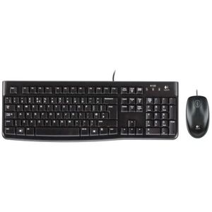 Logitech tipkovnica miš MK120, USB, HR