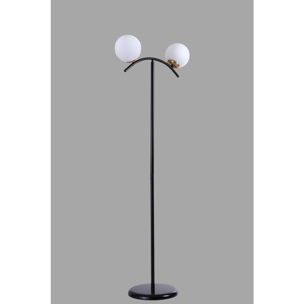 Opviq Podna lampa 923, bijela, crna slika 3