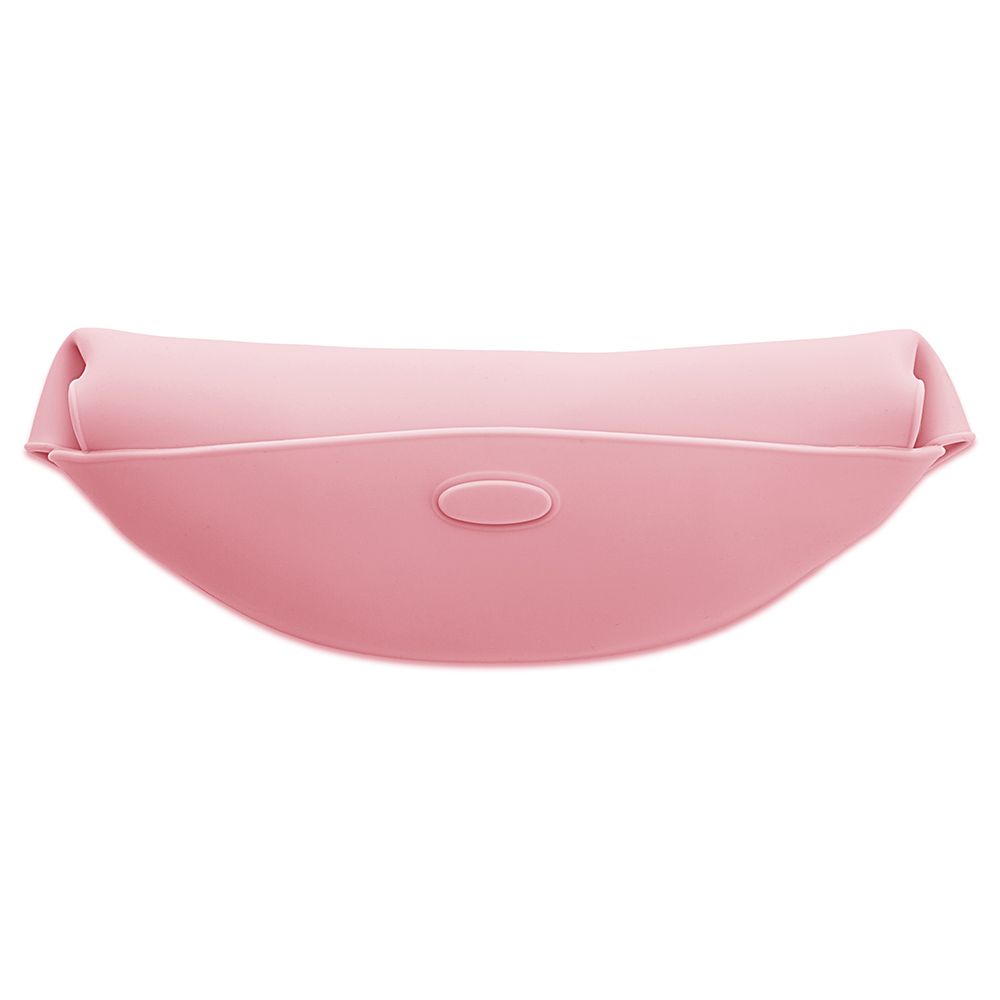 Minikoioi Silikonski siperak Flexi Bib, Rozi slika 2