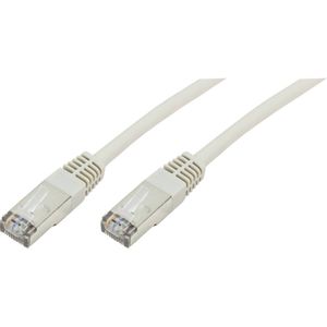 LogiLink 992203 RJ45 mrežni kabel, Patch kabel cat 5e SF/UTP 0.25 m siva  1 St.