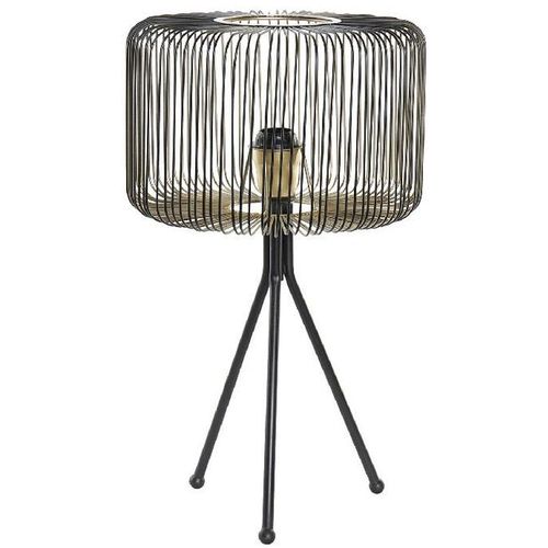 Stolna svjetiljka DKD Home Decor Crna Metal 220 V zlatan 50 W (33 x 33 x 56 cm) slika 1