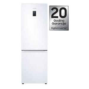 Samsung RB34T672FWW/EK Frižider sa donjim zamrzivačem i SpaceMax™ tehnologijom, NoFrost, Digital Inverter kompresor, visina 185.3 cm, širina 59.5 cm