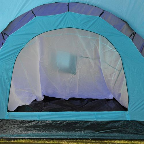 Šator za kampiranje od tkanine za 9 osoba tamnoplavi/plavi slika 6
