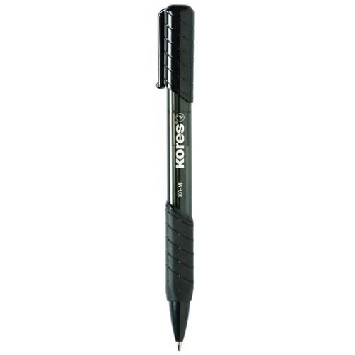 Kemijska olovka Kores K-6 crna slika 2