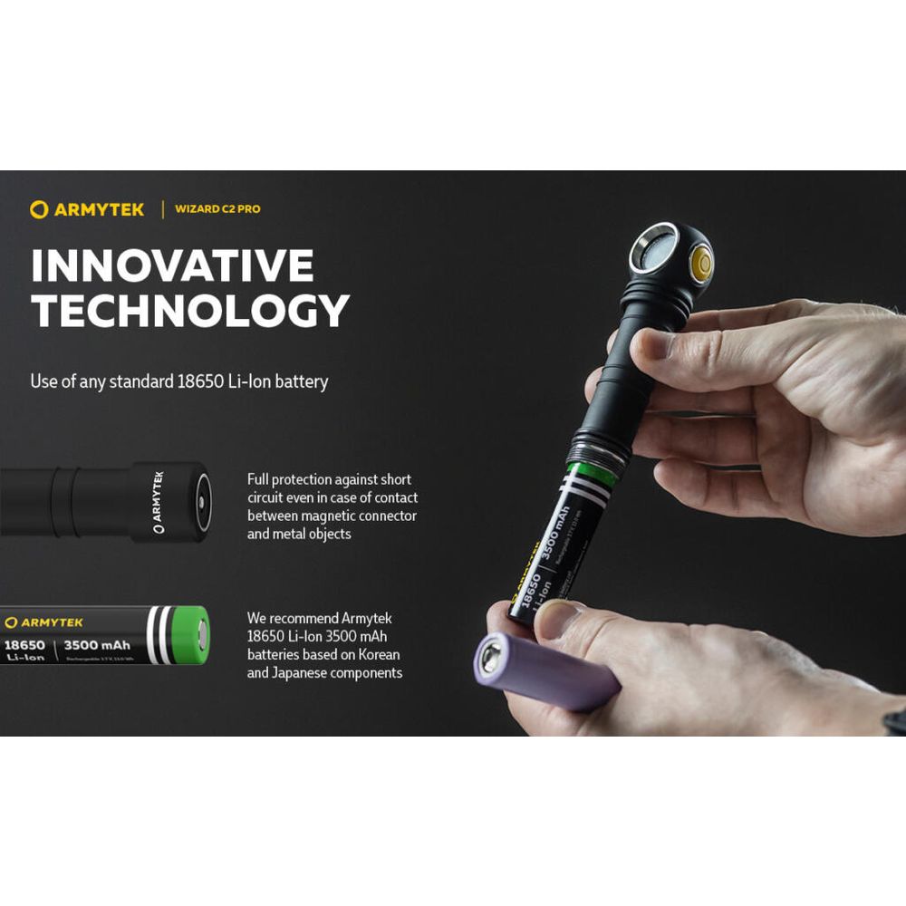 Armytek Baterijska lampa Wizard C2 Pro slika 29