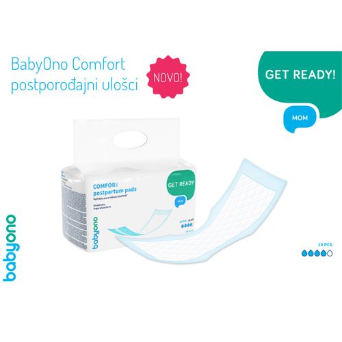 BabyOno Postporođajni ulošci Comfort 10 komada slika 5