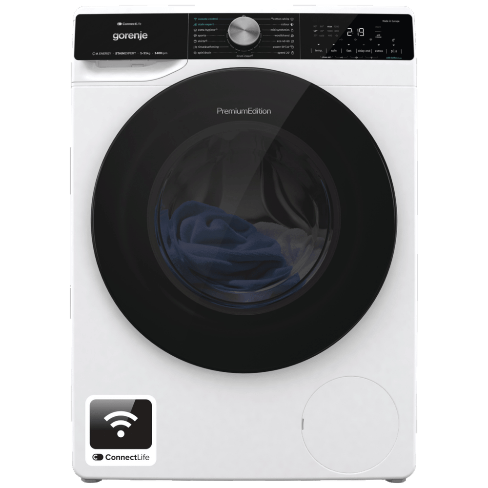 Gorenje Mašina za veš WNS114A3TWIFI, 11 kg / 1400 rpm slika 1