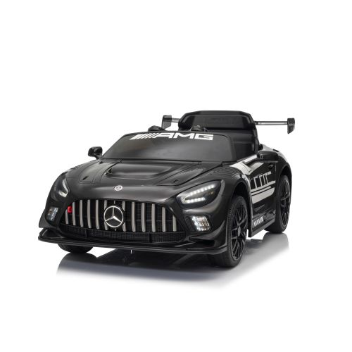 Licencirani auto na akumulator Mercedes AMG GT3 - crni slika 3