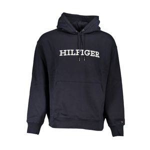 TOMMY HILFIGER MEN'S BLUE ZIPLESS SWEATSHIRT