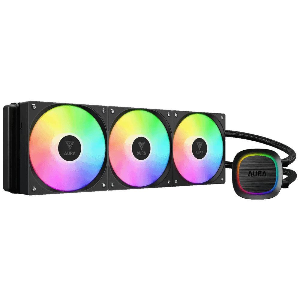 Zeus Vodeno hlađenje za CPU, RGB - Gamdias Aura GL360 V2 slika 1