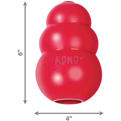 KONG Igračka za psa, Classic, Extra Extra Large, 15,24x9,86x9,86cm slika 7