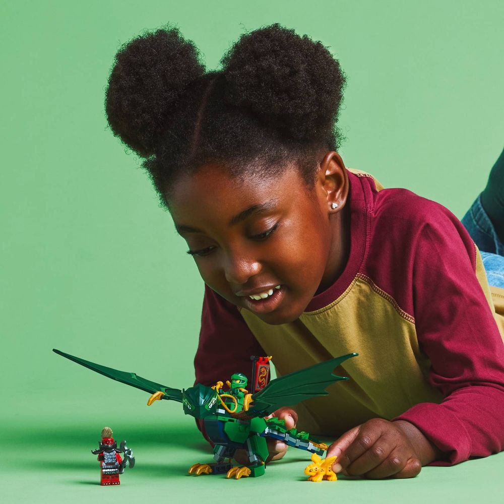 LEGO 71829 Lloydov zeleni šumski zmaj slika 7