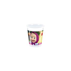 ČAŠA PVC MAŠA I MEDO PVC 200ml 8/1
