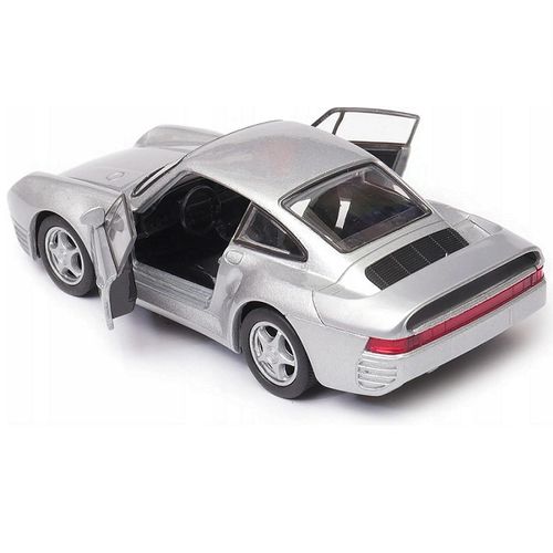 Porsche 959 silver 1:34 slika 2