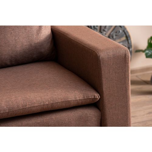 Atelier Del Sofa Fotelja, Svijetlo smeđa, Lungo - Light Brown slika 3