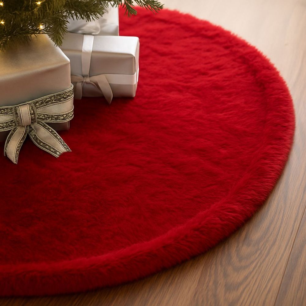 Christmas tree rug Yilbasi - Red 6, colour: red slika 4
