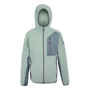 Regatta Muški duks na kopčanje sa kapuljačom Lakewright Fleece Glacier/Storm White