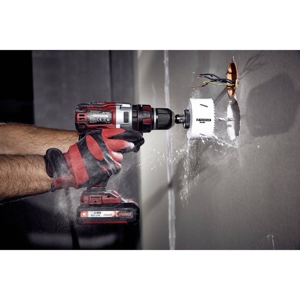 KWB HSS BI-Metalna kruna za bušenje za drvo, metal i plastiku, 102 mm slika 2
