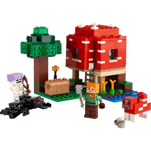 Lego Minecraft Mushroom slika 3