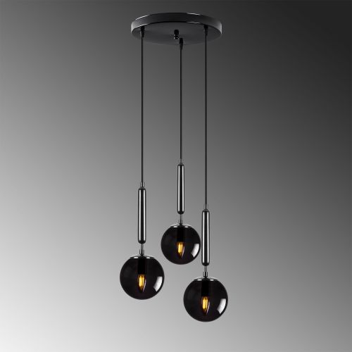 King - 11455 Black Chandelier slika 4