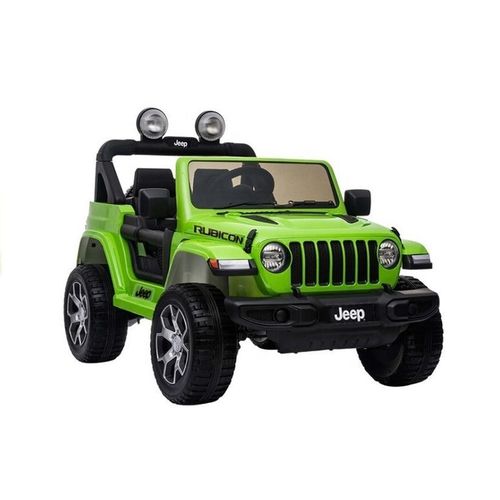 Licencirani Jeep Rubicon Wrangler 4x4 zeleni-auto na akumulator slika 1