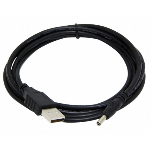 CC-USB-AMP35-6 Gembird USB AM to 3.5 mm power plug cable, 1.8 m, black slika 1