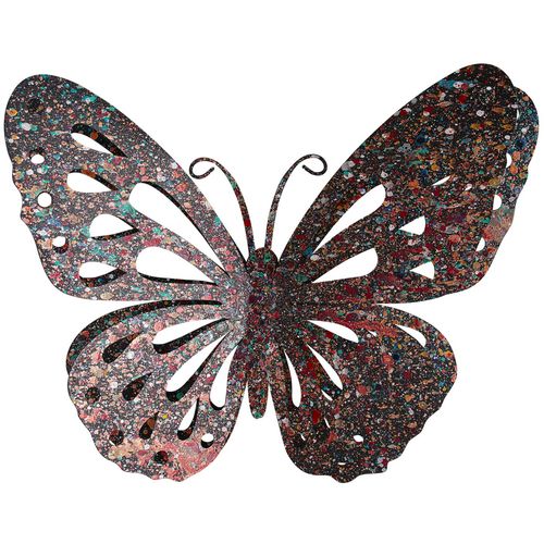 Wallity Butterfly Multicolor Multicolor Decorative Metal Wall Accessory slika 7