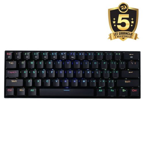 Tipkovnica - Redragon Draconic K530RGB PRO BT/Žičana Mehanička Smeđi Prekidači slika 1