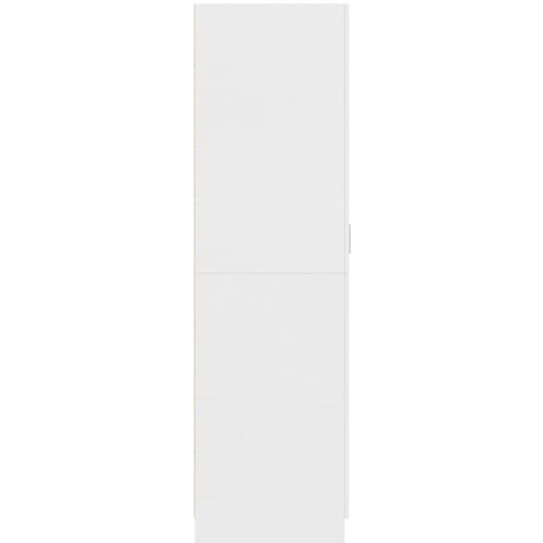 Ormar bijeli 80 x 52 x 180 cm od konstruiranog drva slika 7
