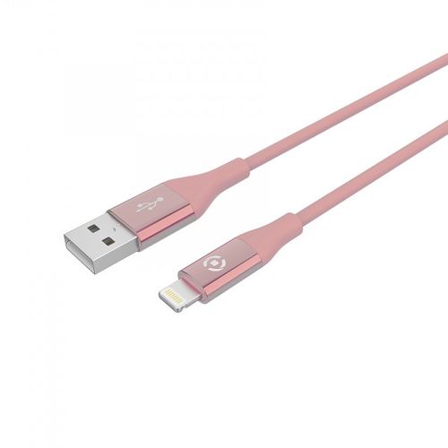 CELLY USB - LIGHTNING kabl u PINK boji slika 1