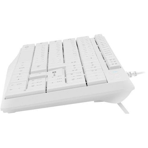 Natec NKL-1951 NAUTILUS, Slim Multimedia Keyboard US, Spill Proof, USB, White slika 4