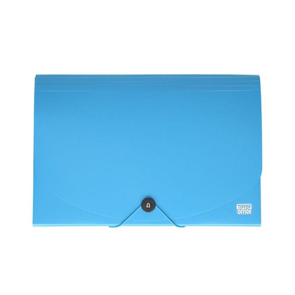 TipTop Office Arhiv mapa sa 12 pregrada, PP A4, Plava slika 1