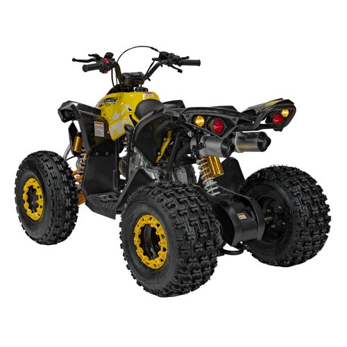 Quad na akumulator RENEGADE HighPer 125CC Combustion - žuti slika 5