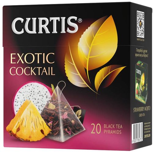 CURTIS Exotic Coctail - Crni čaj sa tropskim voćem 20x1.7g 110798 slika 1