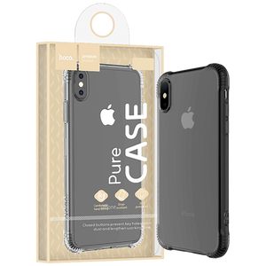 hoco. Navlaka za iPhone X / XS, crna - Armor series Case iPhone X/XS