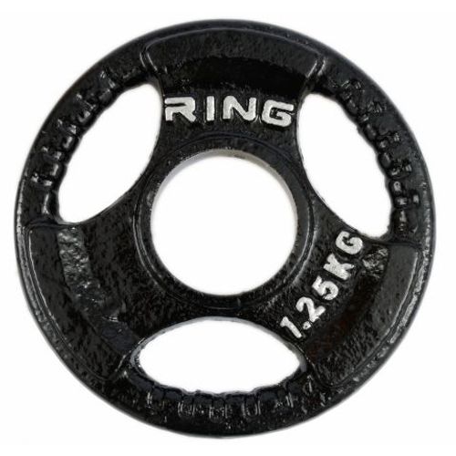 RING Olimpijski tegovi liveni sa hvatom 1x 1,25kg RX PL14-1,25 slika 1