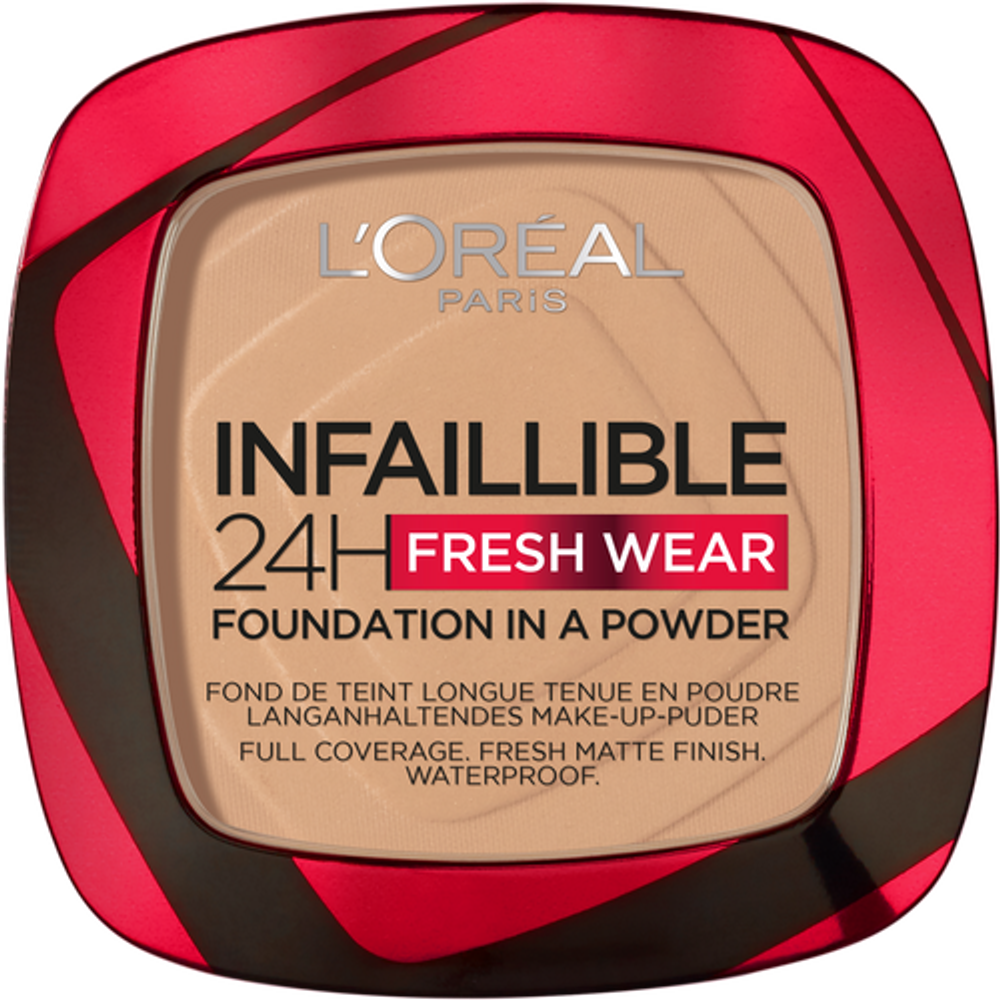L'Oréal Paris Infallible Fresh Wear 24H Kompaktni puder u kamenu 140 Golden Beige 9g slika 1